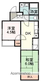 桜館8【201号室】の間取り