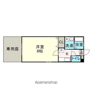 メゾンUK【1階】の間取り