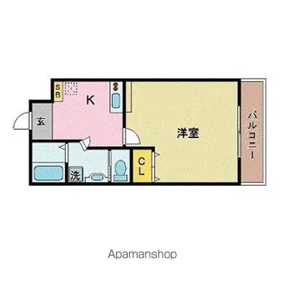 サヴォイマキシマイズ博多ステーション【2階】の間取り