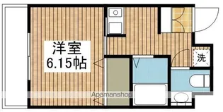 サンシャルム万代【3階】の間取り