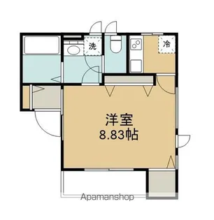 コンフォール南成瀬【202号室】の間取り