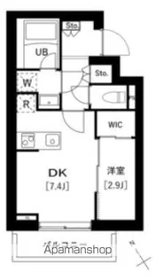 アークマーク南大井【1階】の間取り