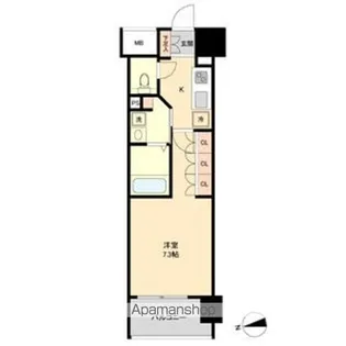 レジディア榴岡 ウエスト棟【3階】の間取り