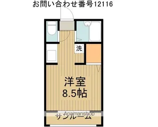 プレジール(上安松)【1階】の間取り