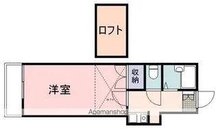 スカイパレス上土【203号室】の間取り