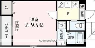 グレアス勝田台【1階】の間取り