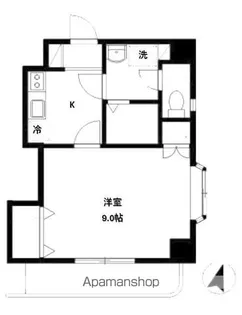 モンシャレー持田【101号室】の間取り