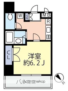 グランヴァン東池袋Ⅱ【4階】の間取り