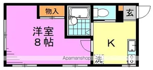 ボン・ボヤージュ高円寺【2階】の間取り