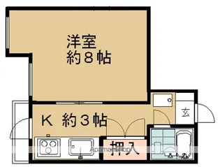 アインビルマンション【3階】の間取り