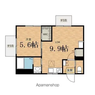 サンエクセル【1階】の間取り