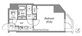 GRAN PASEO新宿河田町【5階】の間取り