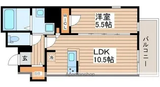 ティアラグレイス両国タワー【9階】の間取り