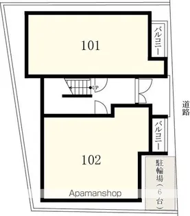 プランドール並木【4階】の間取り