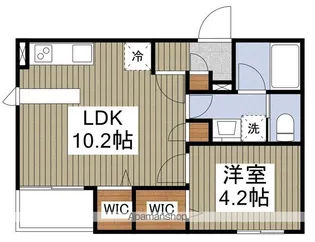 PRIMERA姥ケ山【3階】の間取り
