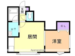 フォーサイトカレッジ【201号室】の間取り