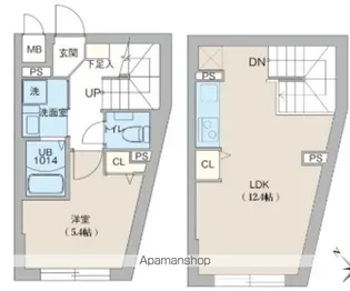 クリオ ラモード目黒洗足【4階】の間取り