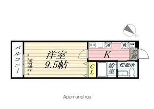 QUIET CRAB HOUSE 鶴見寺谷(仮)【3階】の間取り