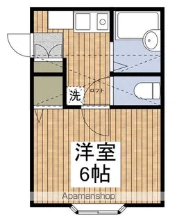 SAJA−Y2ND【202号室】の間取り
