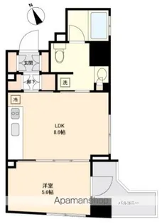 プライマル杉並方南町【5階】の間取り
