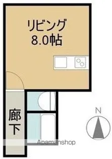IROHA COCORO(イロハココロ)【104号室】の間取り