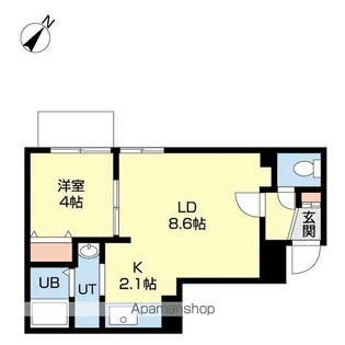 スプレンドール【1階】の間取り