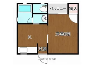 ホーミーハウス【1階】の間取り