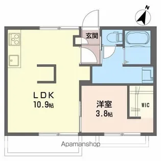 スプランドゥール清水町【2階】の間取り