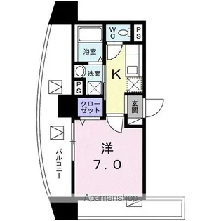 メゾン ド ルビアン【2階】の間取り