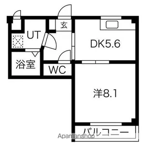 サンジュエール【3階】の間取り