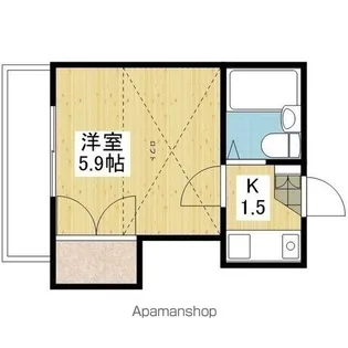 メゾン会津【.103号室】の間取り