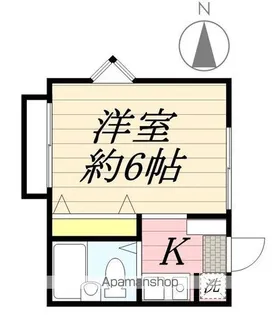 グリーンハイツ【2階】の間取り