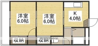 福富マンション【3階】の間取り