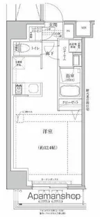RELUXIA伊勢佐木長者町【2階】の間取り