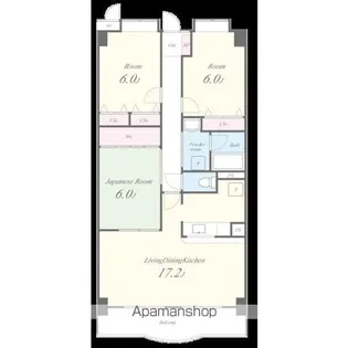 リーフマンション グランディア【2階】の間取り