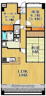 アルデールヒルズ【4階】の間取り