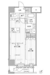 メゾンクロロ【702号室】の間取り