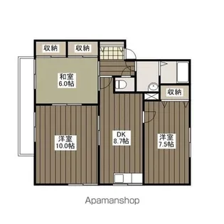 ルーエ井口 C棟【2階】の間取り