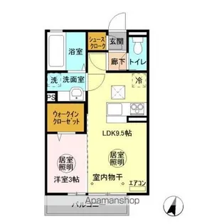 Pastorall(パストラル)【1階】の間取り