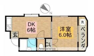 ラフォーレ・二見【402号室】の間取り