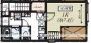 MAISON SA XX【105号室】の間取り