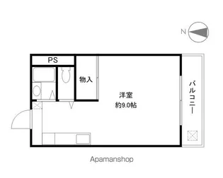 アクティ大津【503号室】の間取り