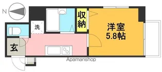 東京都杉並区下高井戸2丁目【マンション】の間取り