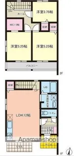 コンフィデンス白岡A【1階】の間取り