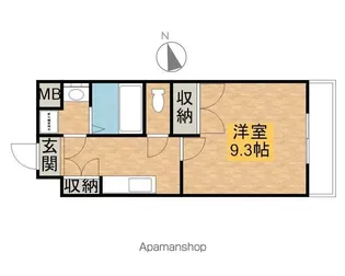 エウカリス【103号室】の間取り