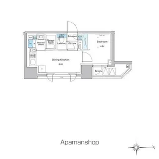 ルフォンプログレ門前仲町プレミア【9階】の間取り