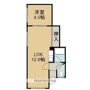 千歳パールマンション【101号室】の間取り