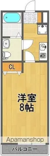 フラットテン【2階】の間取り