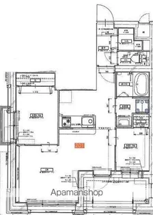 MODERN EIGHT 高宮LIETO【6階】の間取り