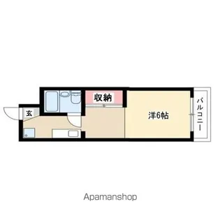 守山アートハイツ【2階】の間取り